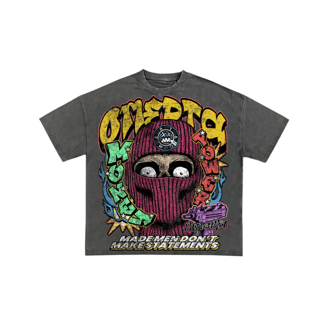 Omerta Mask Man T-Shirt