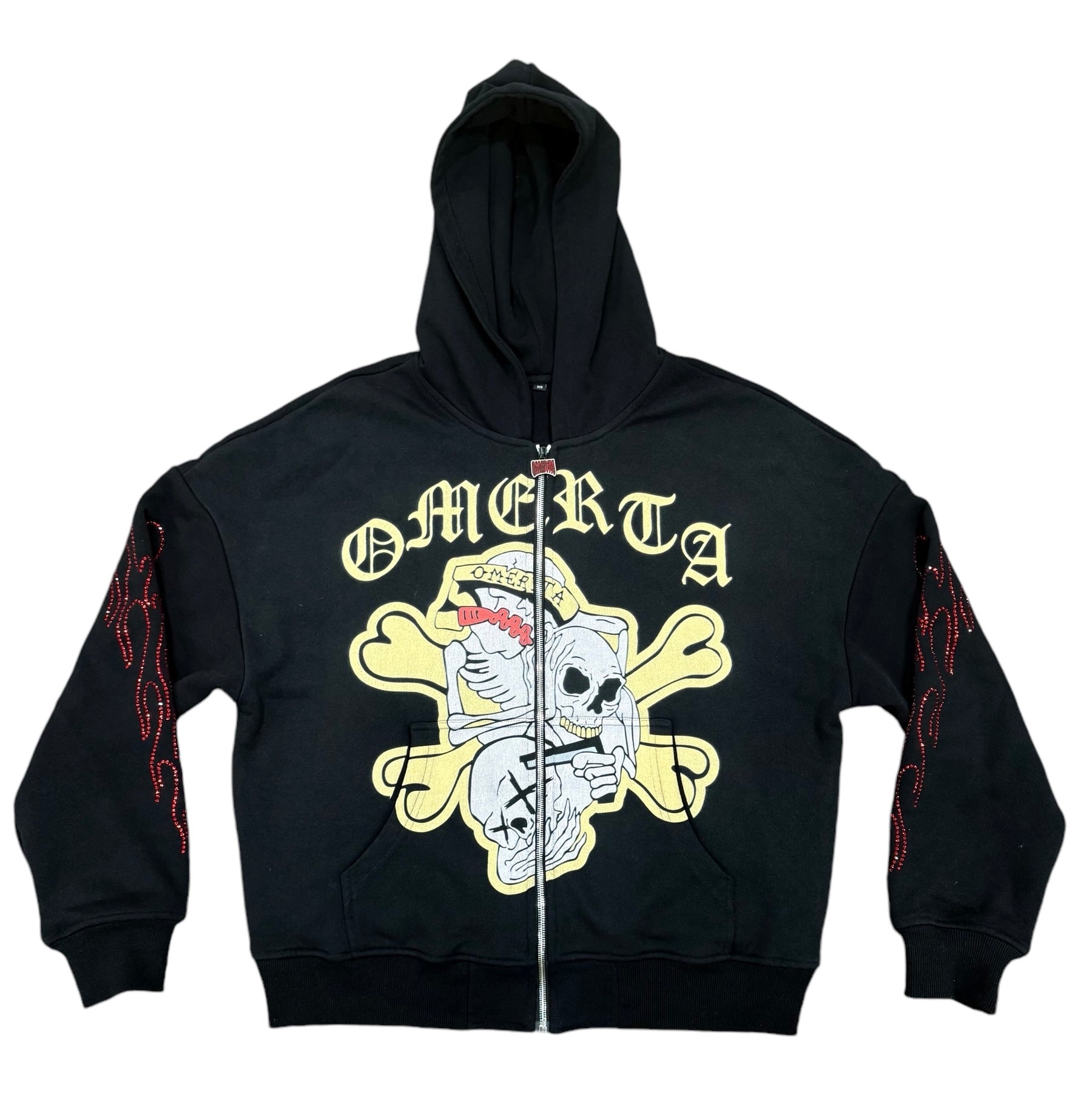 Omerta 3 Skulls Set Zip-Up